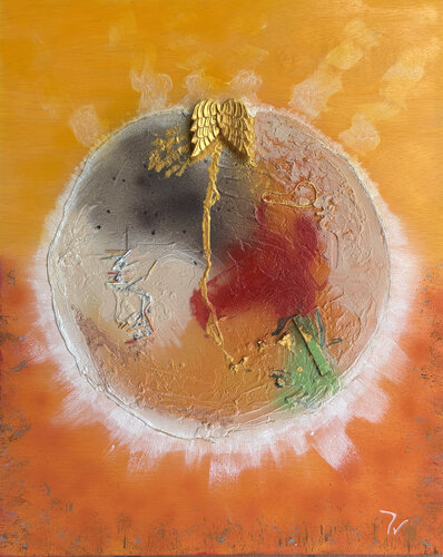 Planeta Angel by paola vignola, Painting for Sale on Select