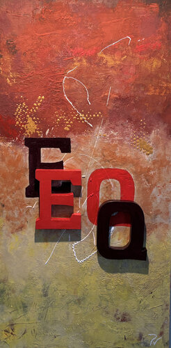 eq inteligencia emocional by paola vignola, Painting for Sale on Select