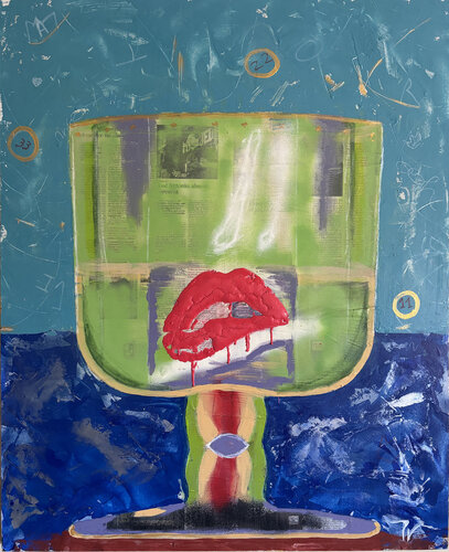 Copa con labio by paola vignola, Painting for Sale on Select