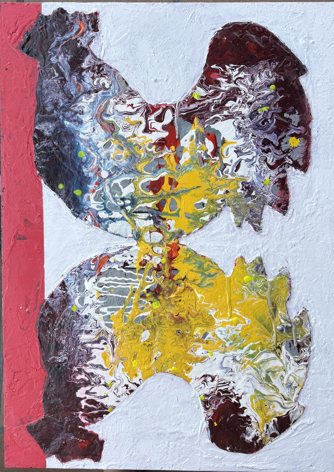 Crazy chicken paola vignola Original painting for sale