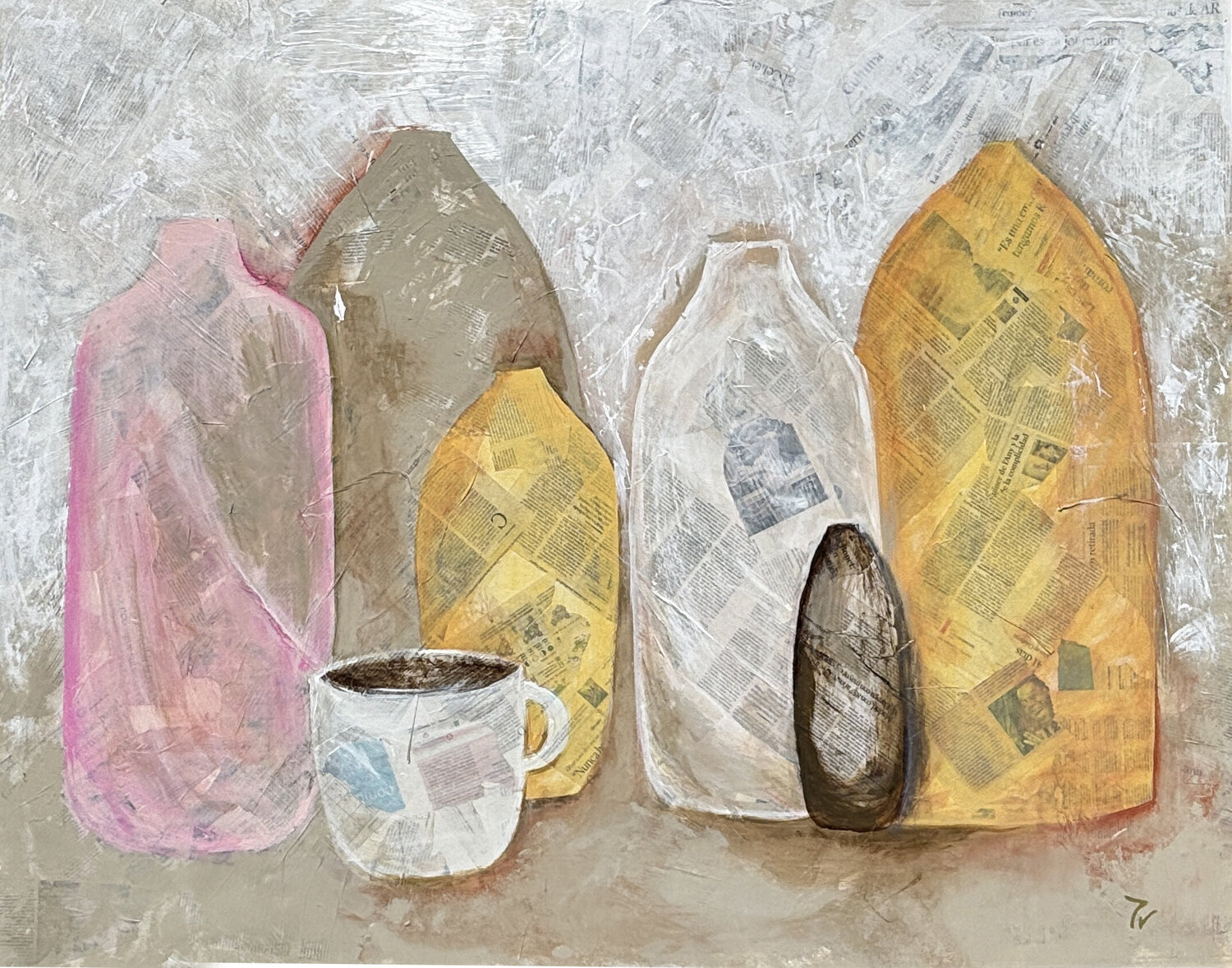 Bodegon de desayuno paola vignola Original painting for sale