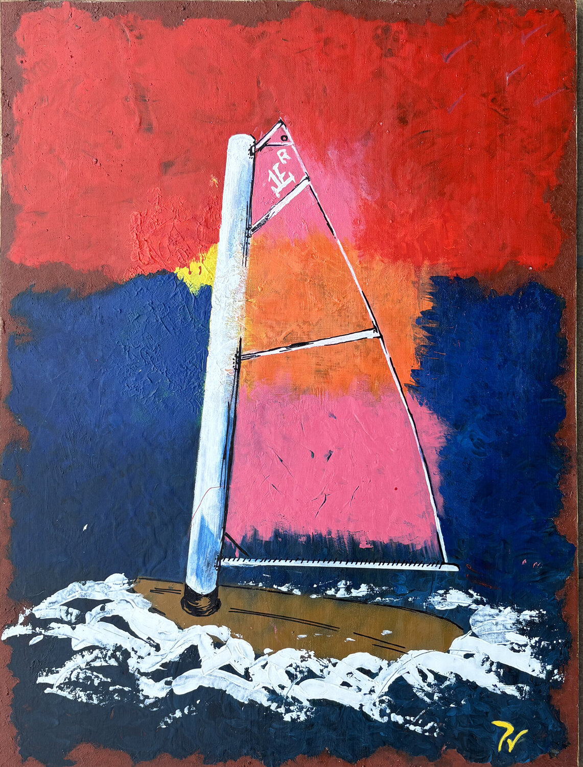 La tormenta paola vignola Original painting for sale