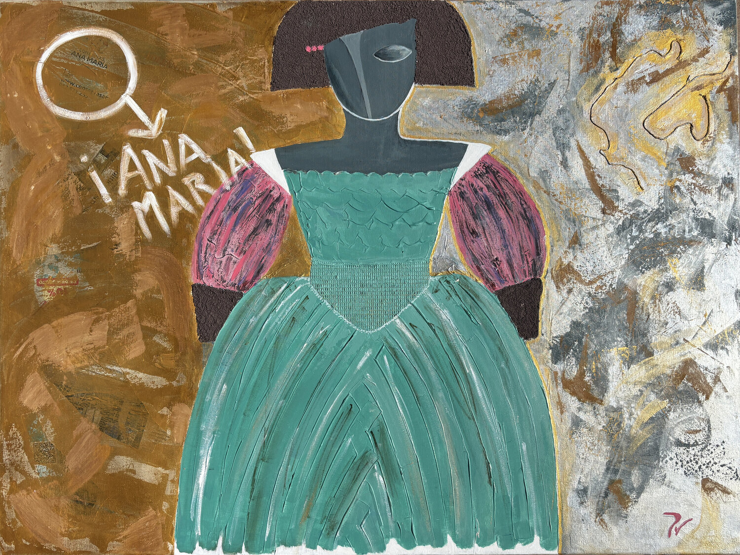 Ana Maria paola vignola Original painting for sale