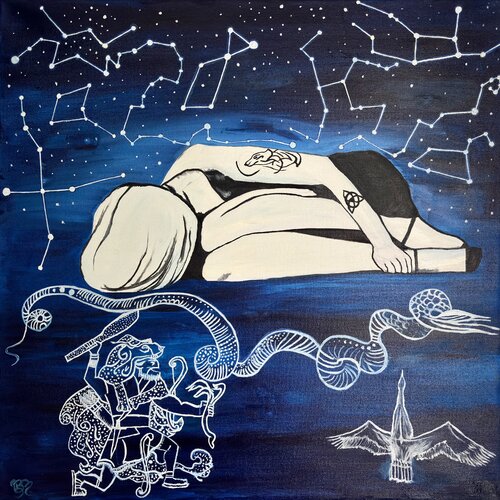 Selene by Brooke Meadows, Painting for Sale on Select