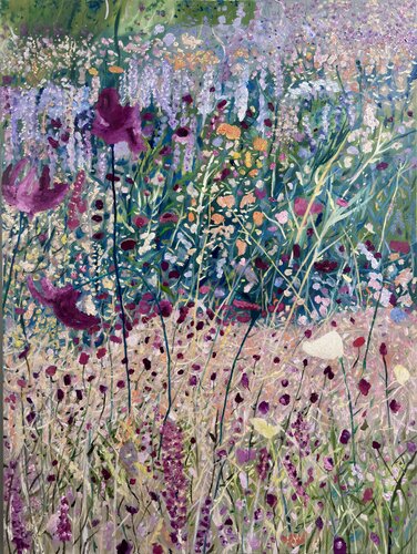 English Garden by Brooke Meadows, Painting for Sale on Select