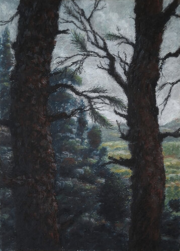 Morning at Gilboa by Boaz Gabai, Painting for Sale on Select