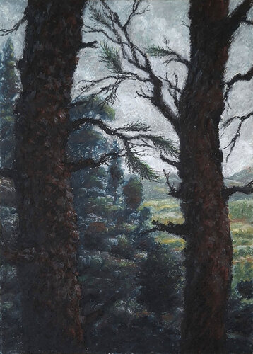 Morning at Gilboa by Boaz Gabai, Painting for Sale on Select
