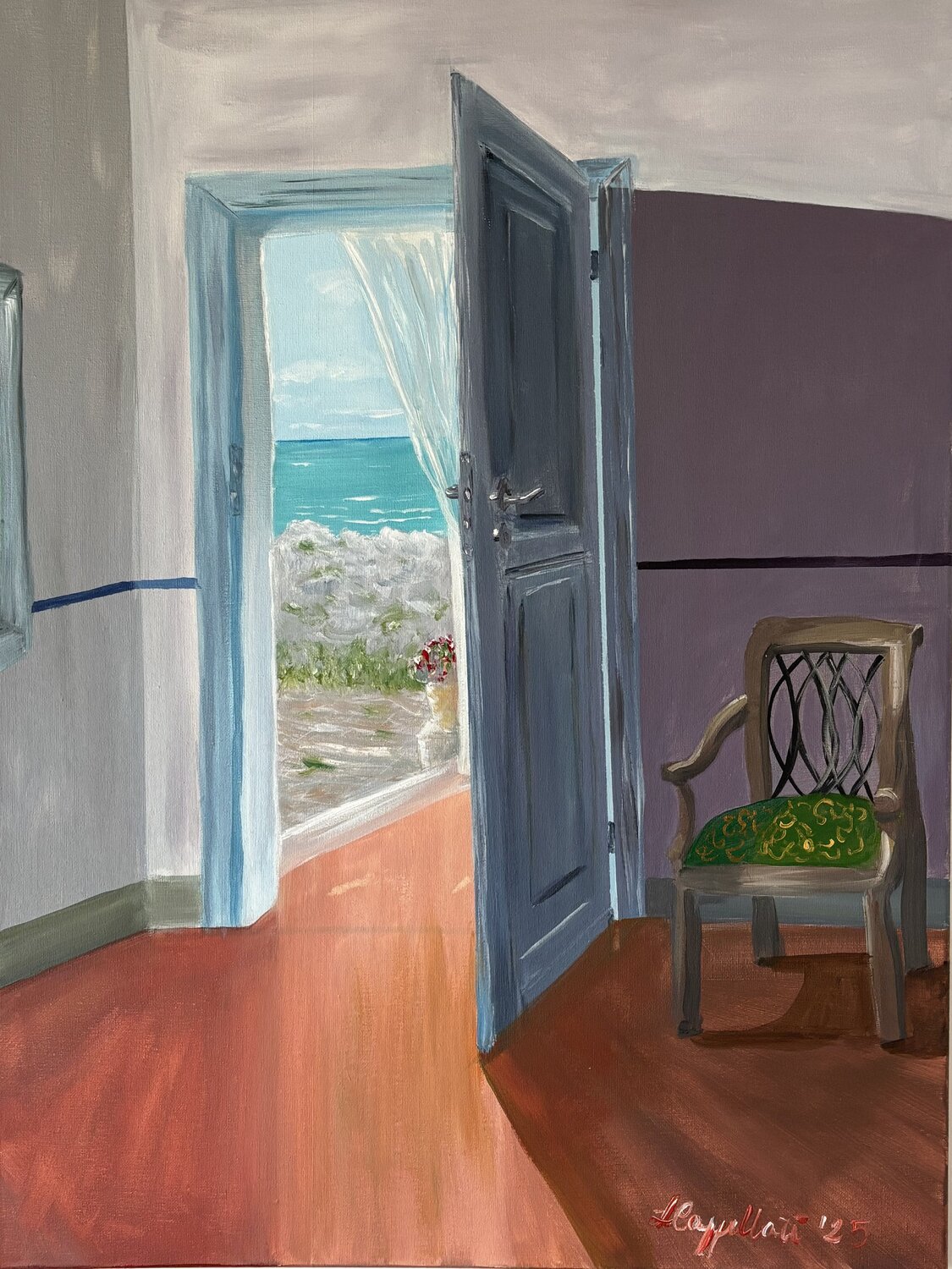 La porta del mare Luisa Cappellari Original painting for sale