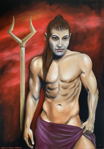 Hádes by Alessio Papa, Painting for Sale on Select