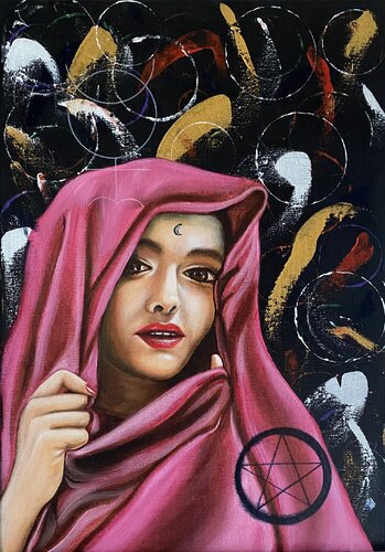 ESOTERICA I   (serie neosimbolismo astratto) by Alessio Papa, Painting for Sale on Select