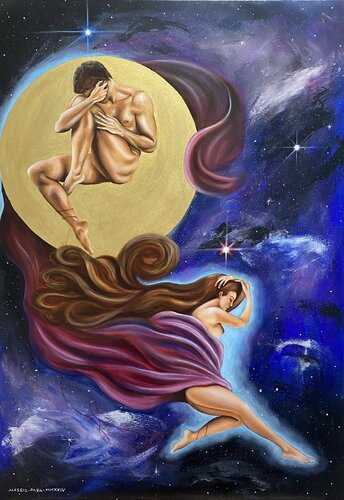 Anime Gemelle by Alessio Papa, Painting for Sale on Select