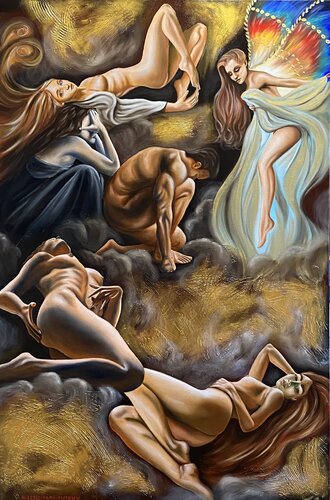 Valhalla by Alessio Papa, Painting for Sale on Select