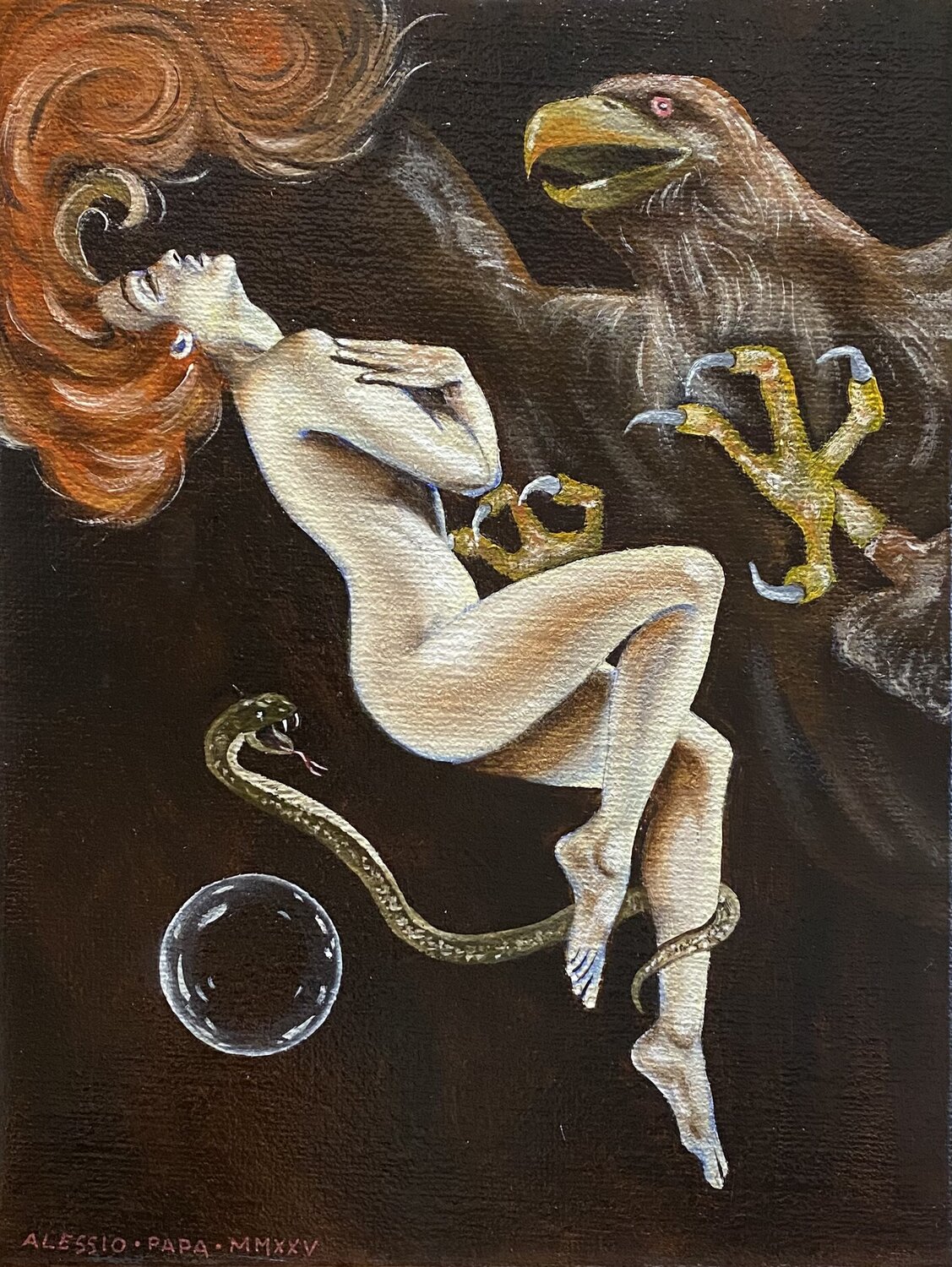L'incubo Alessio Papa Original painting for sale