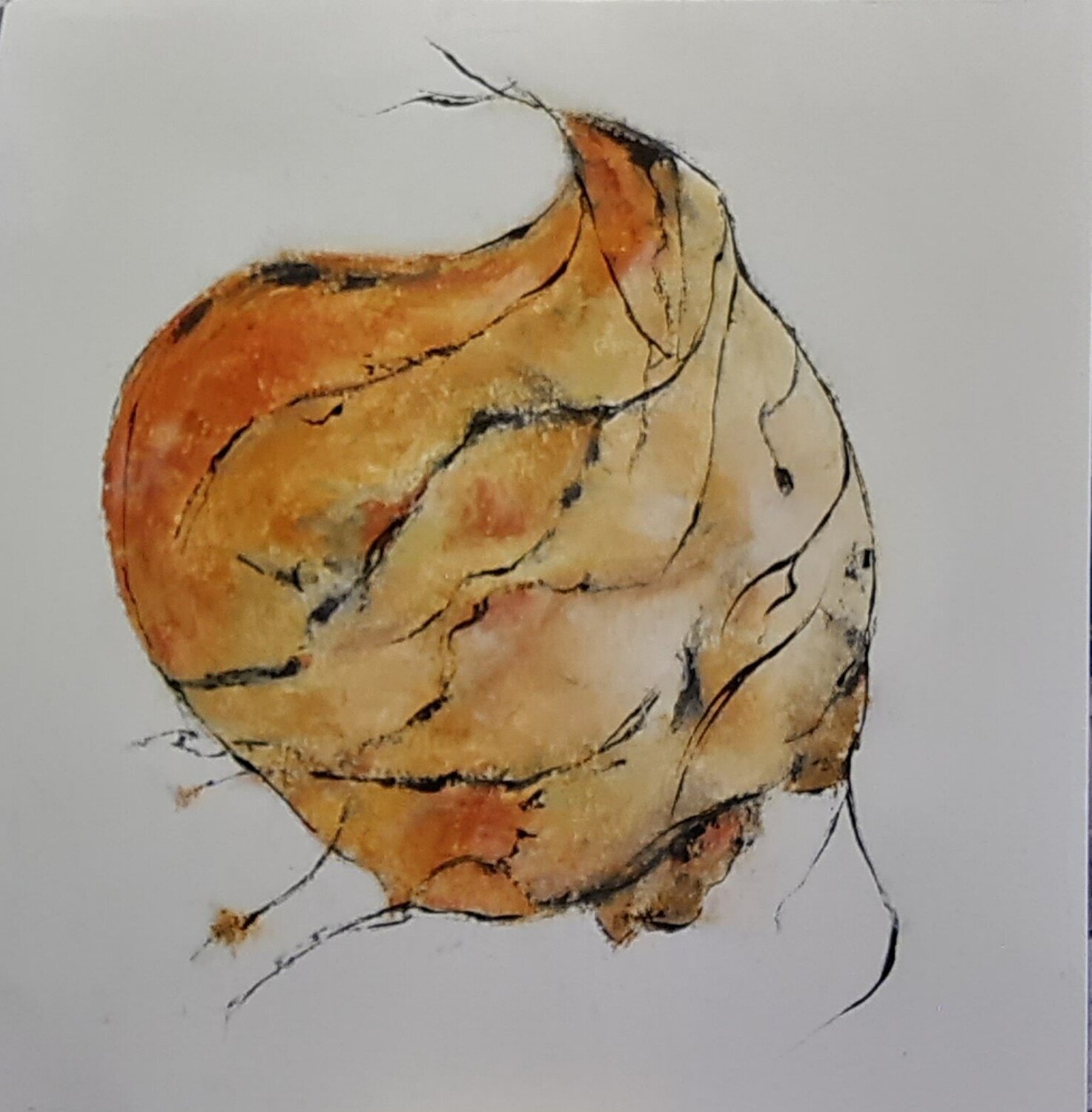 Fruiting body Fliss Esk Original painting for sale