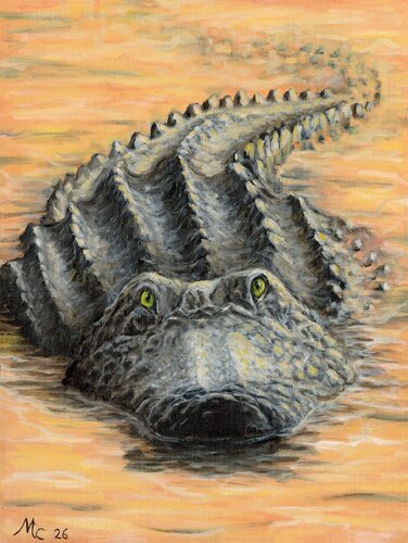 River King by Michaele Calderone, Painting for Sale on Select