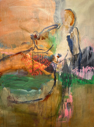 We contain Multitudes by Isabelle Van Brussel, Painting for Sale on Select