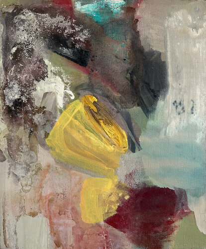 Broken Flower by Isabelle Van Brussel, Painting for Sale on Select