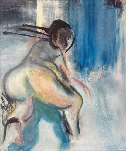 Female Gesture 2 by Isabelle Van Brussel, Painting for Sale on Select