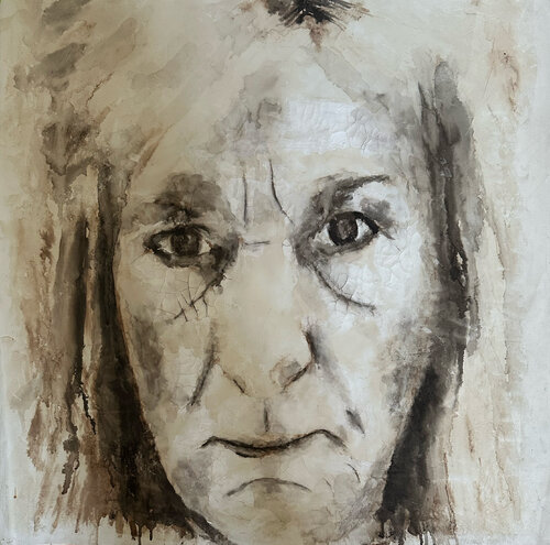 Portrait of a Woman by Isabelle Van Brussel, Painting for Sale on Select