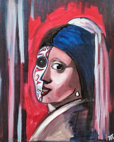 L'Ostaggio by Marco Marroccu, Painting for Sale on Select
