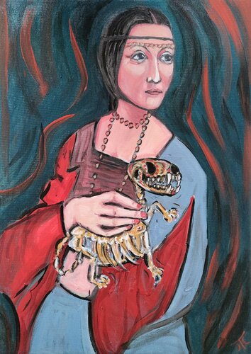 Trattenere by Marco Marroccu, Painting for Sale on Select
