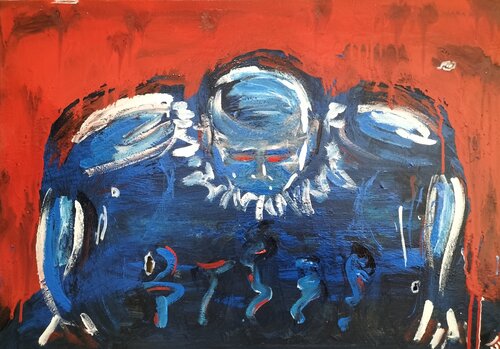 Lo Scudo by Marco Marroccu, Painting for Sale on Select