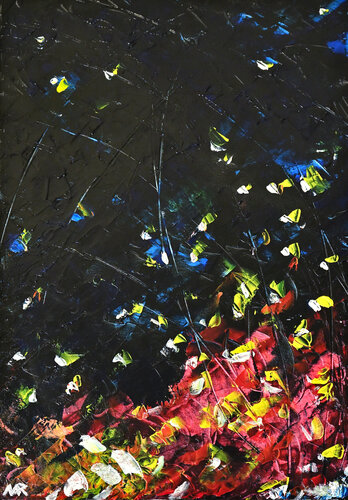 Anime Contadine 2 by Marco Marroccu, Painting for Sale on Select