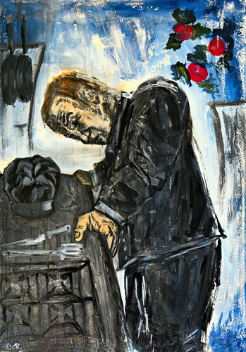 Il Cuoco by Marco Marroccu, Painting for Sale on Select