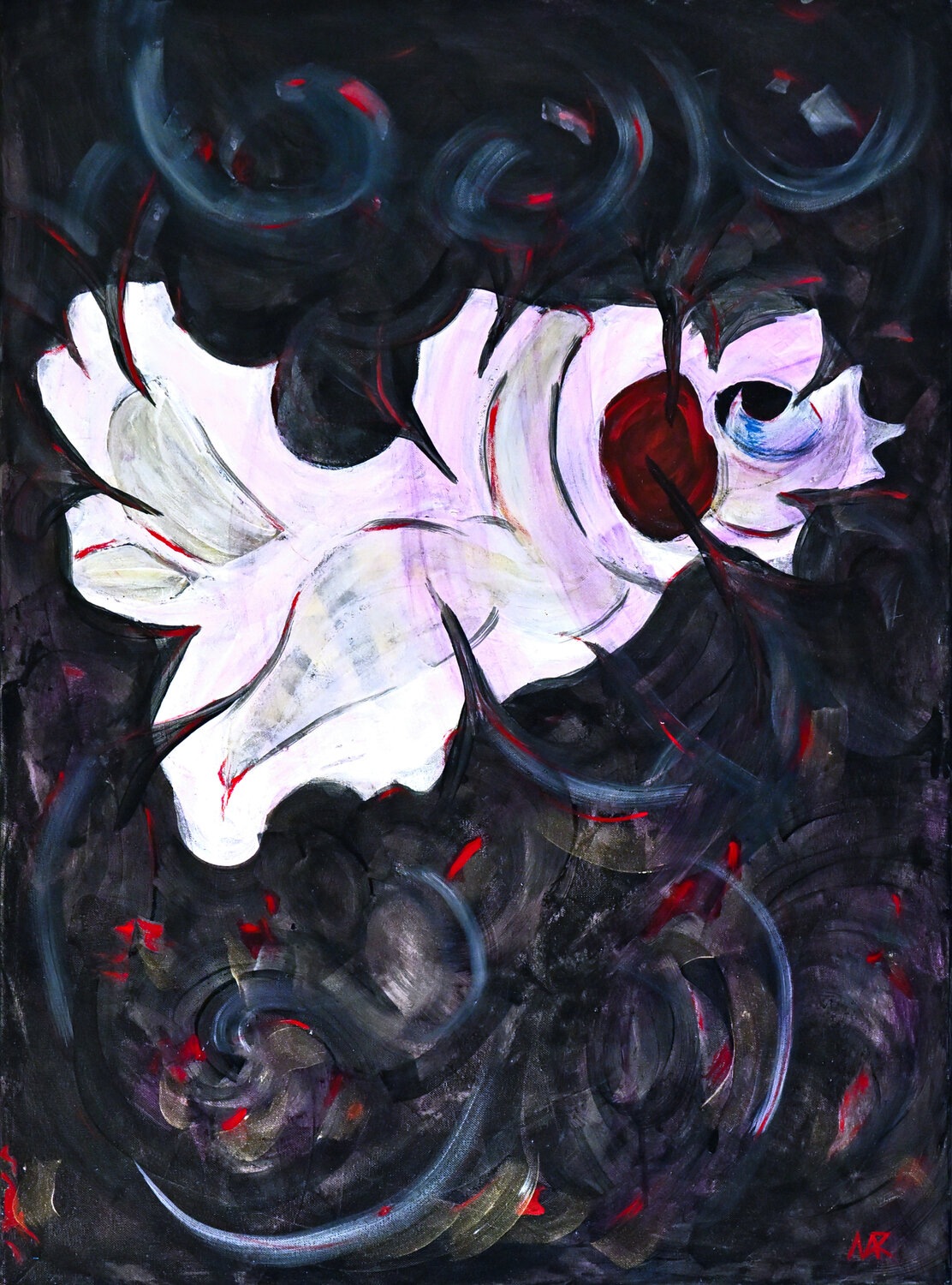 L'Abbraccio Marco Marroccu Original painting for sale