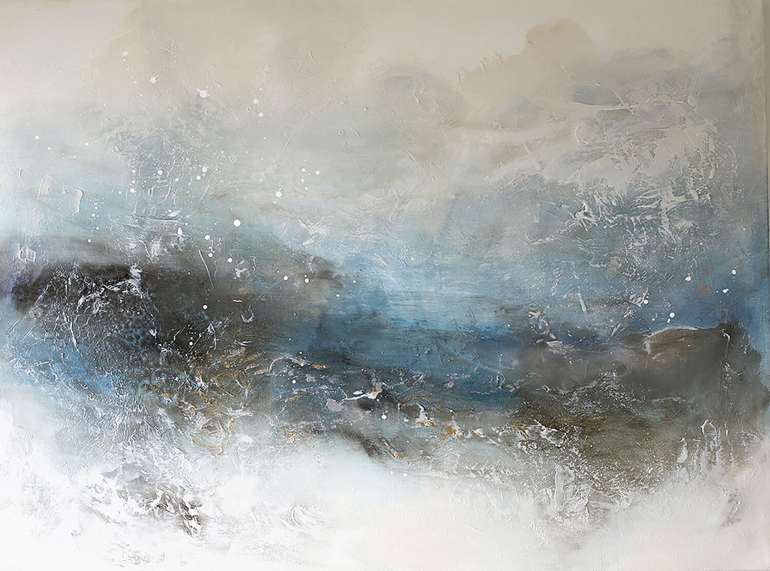 Whispering Waves Karin Cutler Original painting for sale