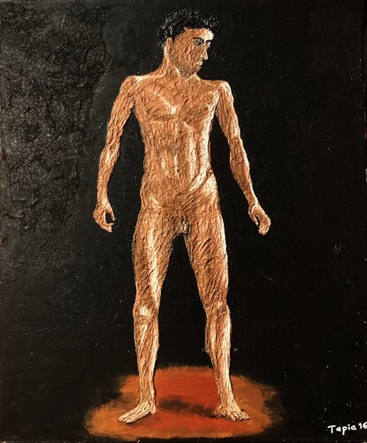 Abatimiento by Jorge Humberto Tapia Perez, Painting for Sale on Select