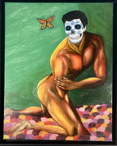 La mort nue von Jorge Humberto Tapia Perez, Malerei kaufen auf Select