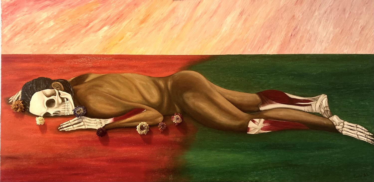 Eternity Jorge Humberto Tapia Perez Original painting for sale