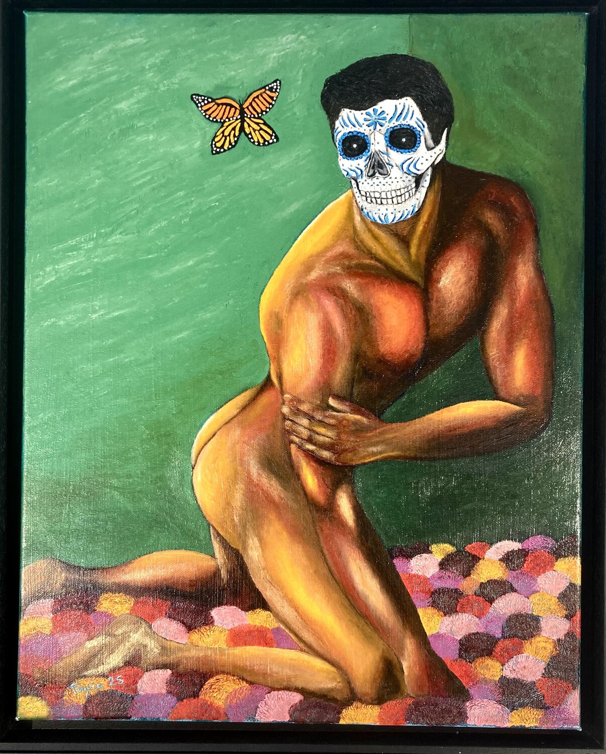 La mort nue Jorge Humberto Tapia Perez Originalgemälde zu verkaufen
