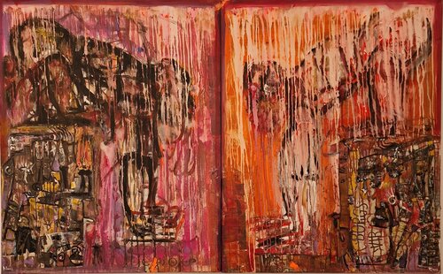 Digital Trolls by Uwe Georg Kloos, Painting for Sale on Select
