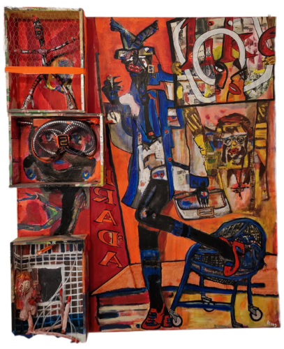 Like Me  - Fetish by Uwe Georg Kloos, Painting for Sale on Select