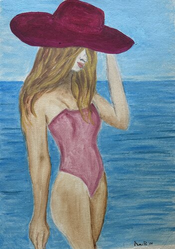 Pretty in Pink by Patti Bailey, Painting for Sale on Select