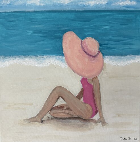 Serenity at the Beach by Patti Bailey, Painting for Sale on Select