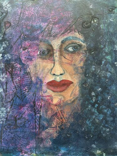 The Night Has a Thousand Eyes by Patti Bailey, Painting for Sale on Select