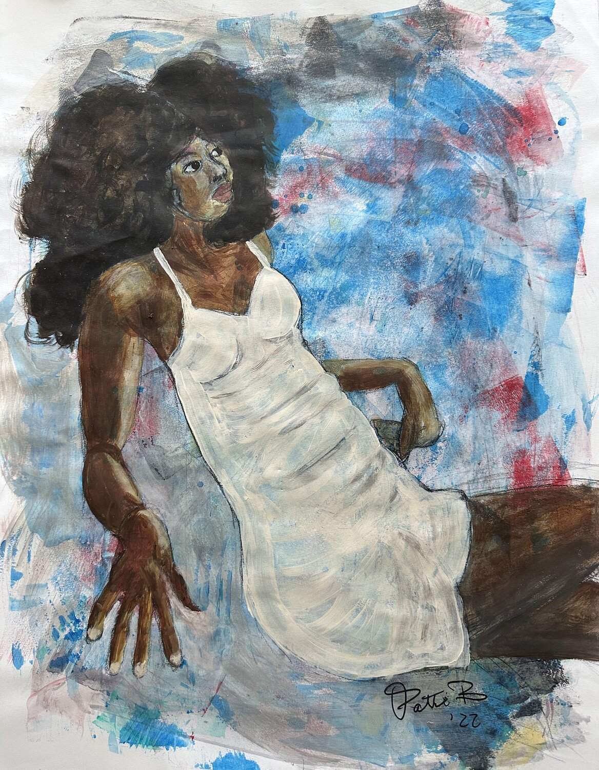 Things are Looking Up Patti Bailey Original painting for sale