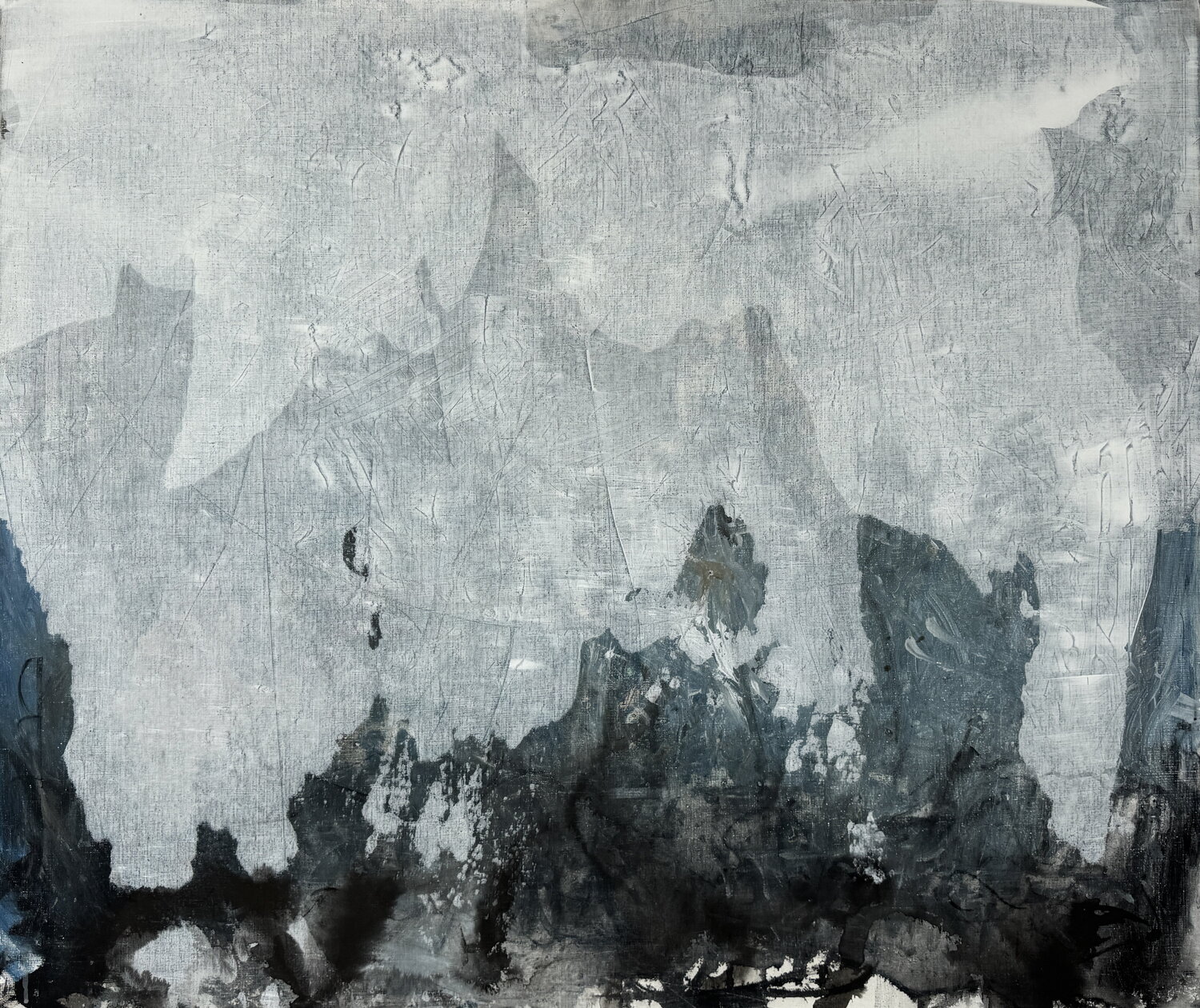 Edge of Becoming Elle Ford Original painting for sale