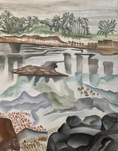 Vers Lavrec by Guillaine Querrien, Painting for Sale on Select