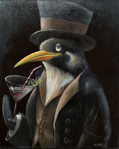 Ready to party! by Kiko Perotti, Painting for Sale on Select
