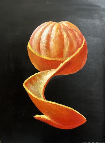The orange by Kiko Perotti, Painting for Sale on Select
