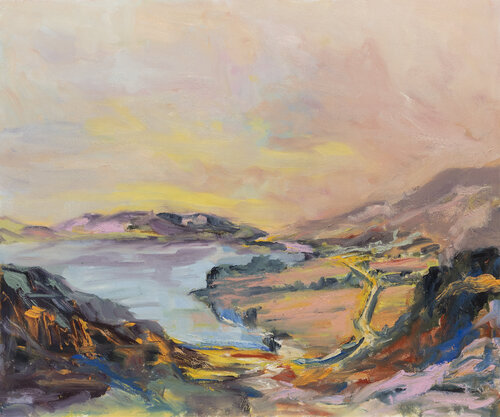 Morning Colours Breaking Through by Philippa Headley, Painting for Sale on Select