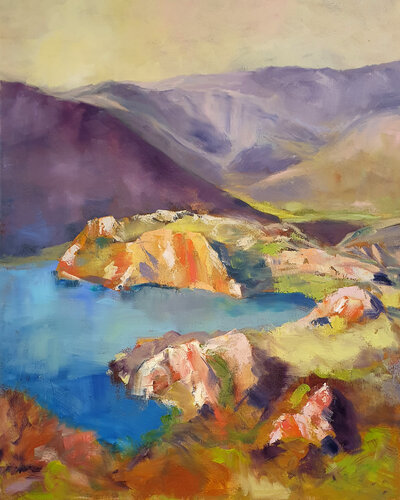 Picnic Spot by Philippa Headley, Painting for Sale on Select