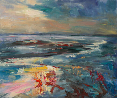 A Moment Before Dusk by Philippa Headley, Painting for Sale on Select