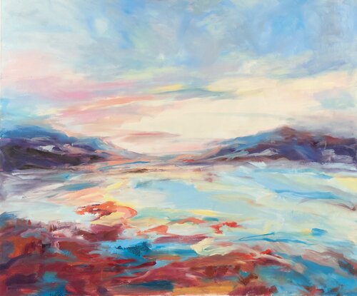And So The Day Begins by Philippa Headley, Painting for Sale on Select