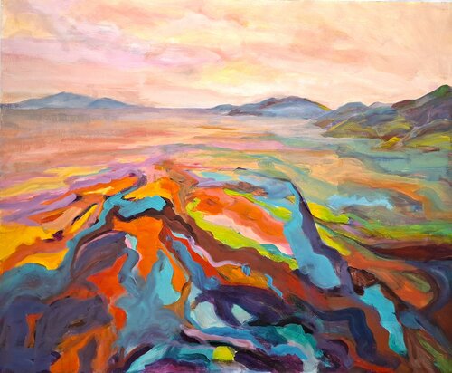 A Blaze Of Light by Philippa Headley, Painting for Sale on Select