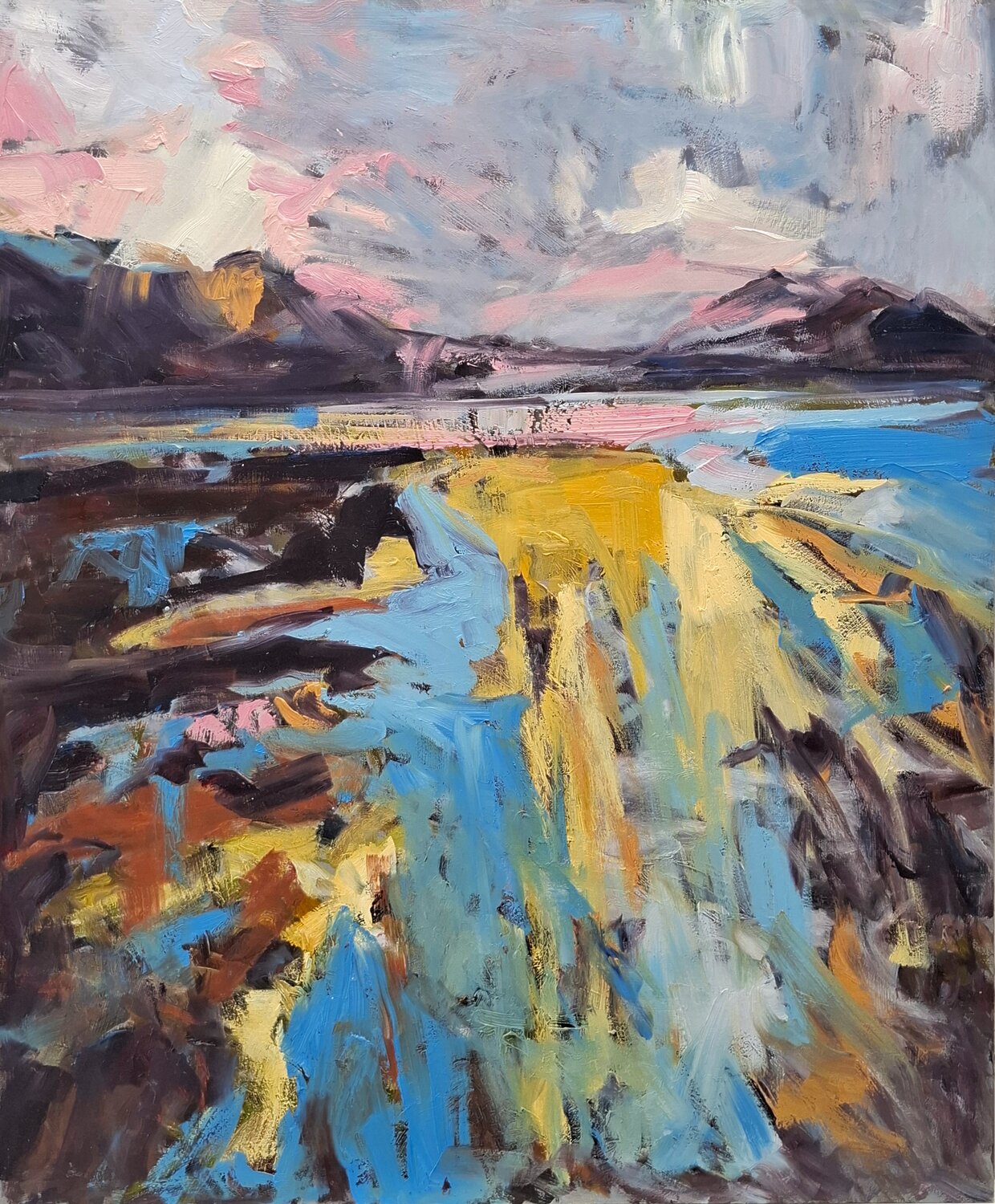 Cascading Light Philippa Headley Original painting for sale